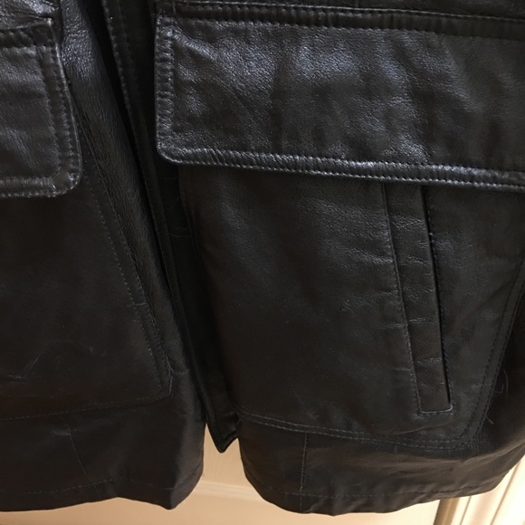 WILSONS 3/4 Length Leather Coat - Picture 7 of 8